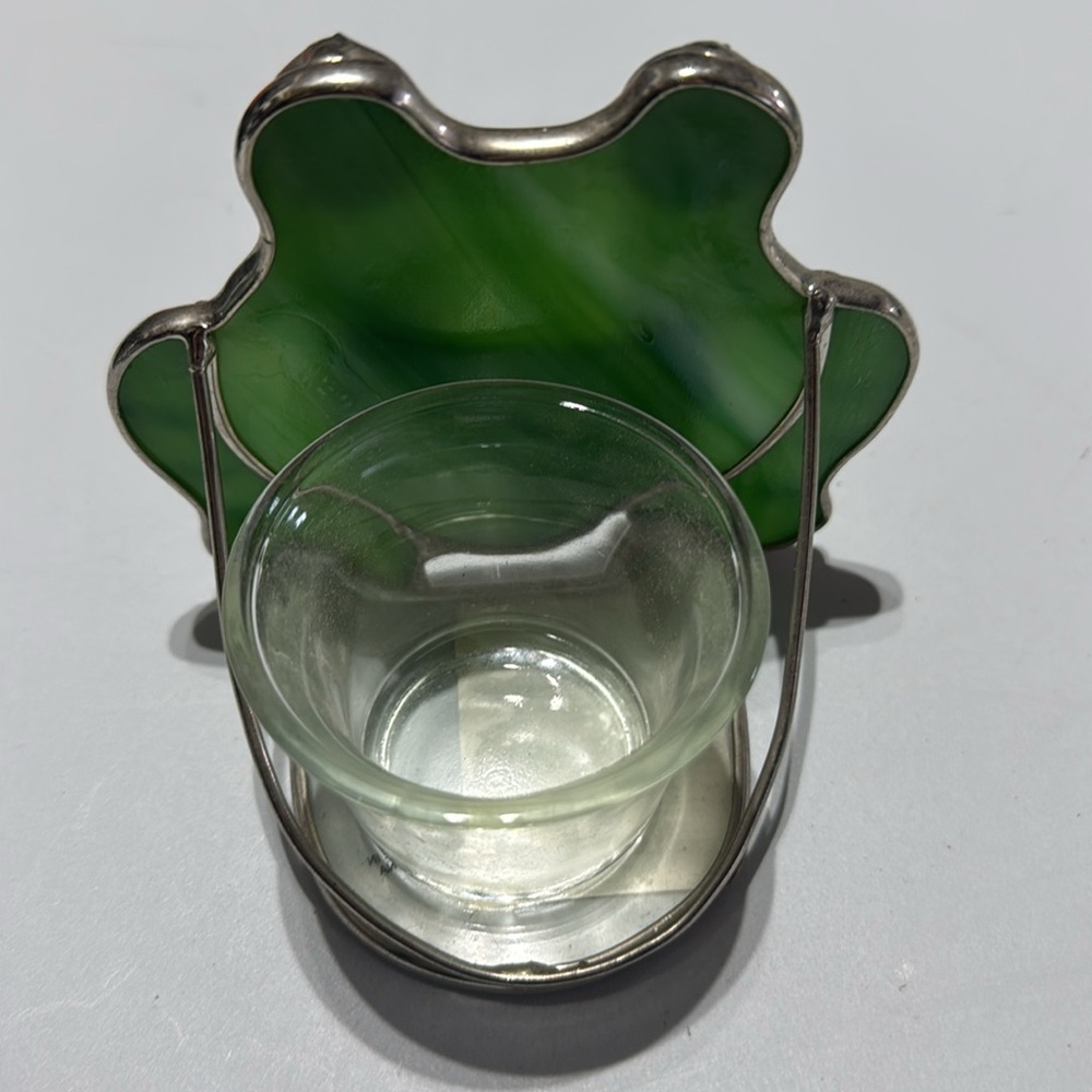 Green Frog | tea light holder - Picture 2 of 5